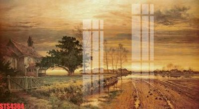 File in trần Tranh sơn dầu phương tây tổng hợp STS4364 (bản gốc) đại dương