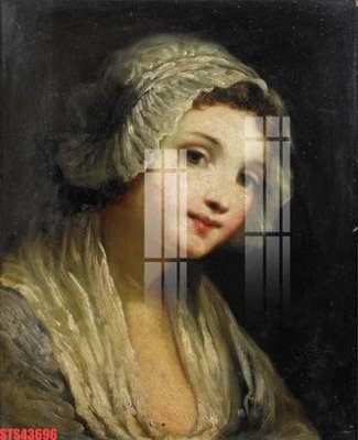 File tranh Tranh sơn dầu phương tây tổng hợp STS43696 (file gốc) chuẩn màu in