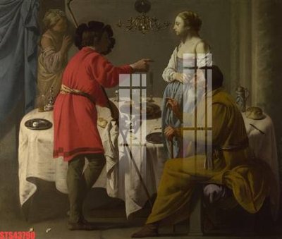 File in mica Tranh sơn dầu phương tây tổng hợp STS43790 (bản gốc) làm vách ngăn