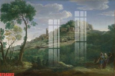 File gốc Tranh sơn dầu phương tây tổng hợp STS43812 (trang trí) phòng ngủ