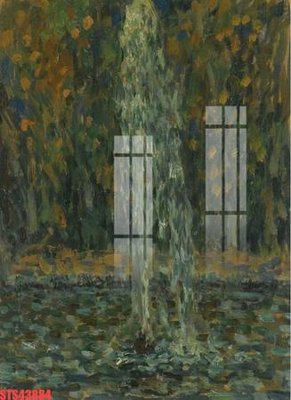 File gốc Tranh sơn dầu phương tây tổng hợp STS43884 (in tráng gương) hiện đại