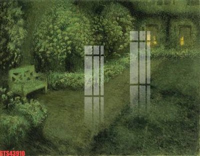 File in trần Tranh sơn dầu phương tây tổng hợp STS43910 (bản gốc) bầu trời