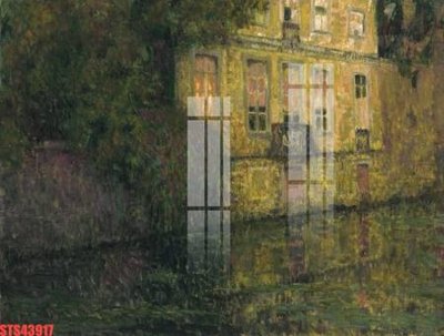 File gốc Tranh sơn dầu phương tây tổng hợp STS43917 (phong cách) tối giản