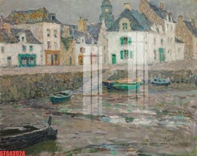 File tranh gốc in trần nhà Tranh sơn dầu phương tây tổng hợp STS43924 3D