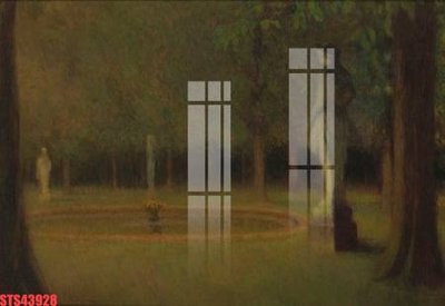 File in trần Tranh sơn dầu phương tây tổng hợp STS43928 (bản gốc) phong cảnh