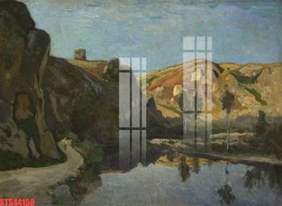 File PSD Tranh sơn dầu phương tây tổng hợp STS44158 (bản gốc) độ phân giải cao