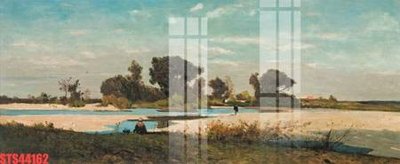 File gốc in ấn Tranh sơn dầu phương tây tổng hợp STS44162 chuẩn màu CMYK