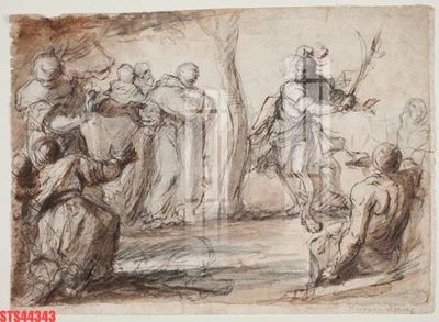 File gốc Tranh sơn dầu phương tây tổng hợp STS44343 cho in ấn và thiết kế