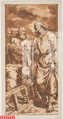 Ảnh gốc Tranh sơn dầu phương tây tổng hợp STS44348 (nét căng) in mica