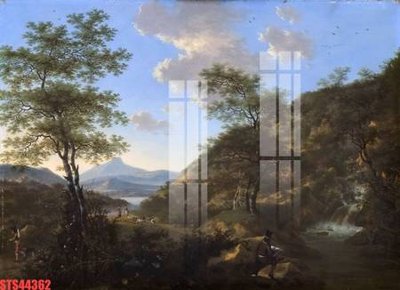 File ảnh Tranh sơn dầu phương tây tổng hợp STS44362 (gốc) in Hiflex