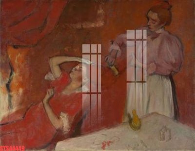 File ảnh Tranh sơn dầu phương tây tổng hợp STS44449 (gốc) in biển hiệu