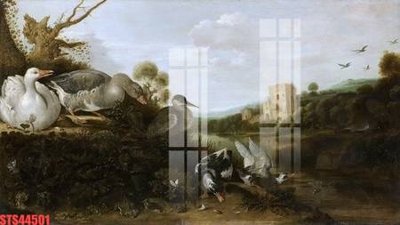 File gốc Tranh sơn dầu phương tây tổng hợp STS44501 (chuẩn màu) cho in offset