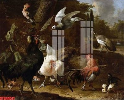 File ảnh Tranh sơn dầu phương tây tổng hợp STS44511 (gốc) in poster