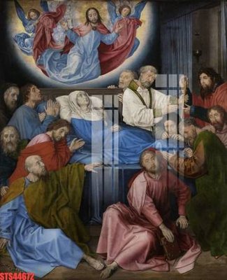 File gốc Tranh sơn dầu phương tây tổng hợp STS44672 (in lụa) cao cấp