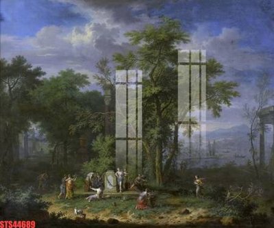 Tải file gốc Tranh sơn dầu phương tây tổng hợp STS44689 (in khổ lớn) không vỡ