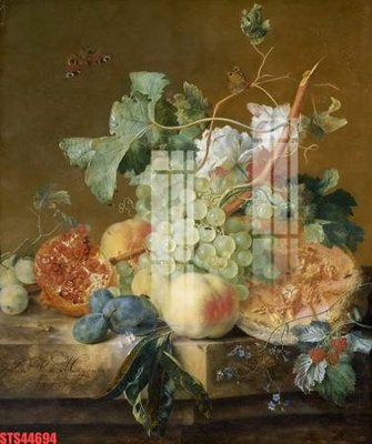 File gốc Tranh sơn dầu phương tây tổng hợp STS44694 (in lụa) trang trí tường