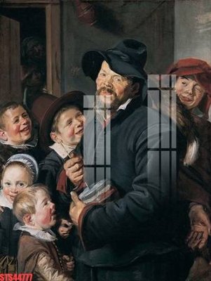 Ảnh gốc Tranh sơn dầu phương tây tổng hợp STS44777 (nét căng) in mica