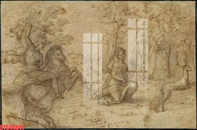 File tranh Tranh sơn dầu phương tây tổng hợp STS44841 (gốc) in vải canvas