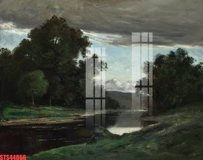 Download file gốc Tranh sơn dầu phương tây tổng hợp STS44866 (in mica) trang trí