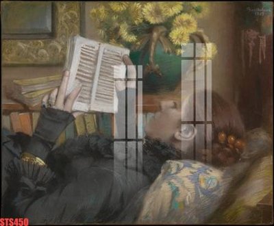 File ảnh Tranh sơn dầu phương tây tổng hợp STS450 (gốc) in poster