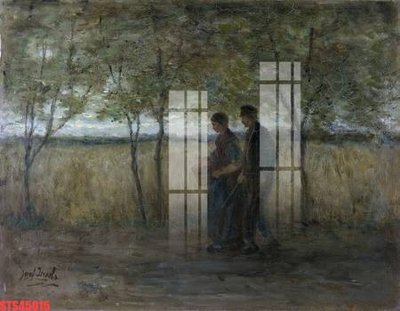 File gốc Tranh sơn dầu phương tây tổng hợp STS45015 (in lụa) tranh thuận buồm