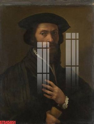 File gốc Tranh sơn dầu phương tây tổng hợp STS45051 (in lụa) cao cấp