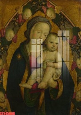 Download file tranh Tranh sơn dầu phương tây tổng hợp STS45098 (file gốc PSD)