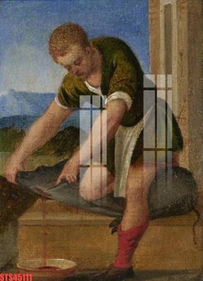 File gốc Tranh sơn dầu phương tây tổng hợp STS45111 (in tráng gương) hiện đại