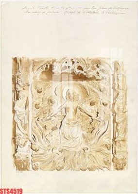 File tranh Tranh sơn dầu phương tây tổng hợp STS4519 (gốc) in trên kính