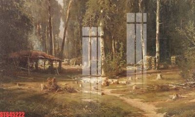 File in trần Tranh sơn dầu phương tây tổng hợp STS45222 (bản gốc 3D) sống động