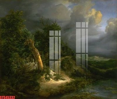 File PSD in ấn Tranh sơn dầu phương tây tổng hợp STS45332 (chất lượng cao)