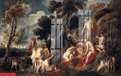 File gốc in mica Tranh sơn dầu phương tây tổng hợp STS45336 chất lượng