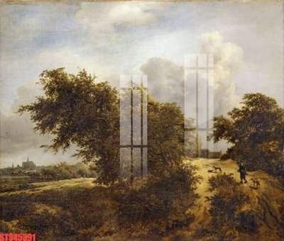 File gốc in ấn Tranh sơn dầu phương tây tổng hợp STS45391 chuẩn màu CMYK