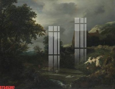 Chi tiết file gốc Tranh sơn dầu phương tây tổng hợp STS45397 (cho in tráng gương)