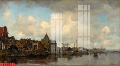 File in trần Tranh sơn dầu phương tây tổng hợp STS45445 (file gốc) xuyên sáng