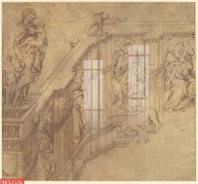 File gốc Tranh sơn dầu phương tây tổng hợp STS45476 (thiết kế) cho in ấn