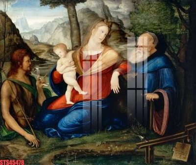 Download file Tranh sơn dầu phương tây tổng hợp STS45478 (gốc) cho xưởng in