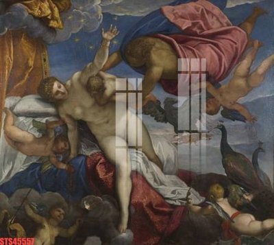 Chi tiết file ảnh Tranh sơn dầu phương tây tổng hợp STS45557 sắc nét