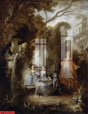 Download file gốc Tranh sơn dầu phương tây tổng hợp STS45599 (in mica) trong suốt