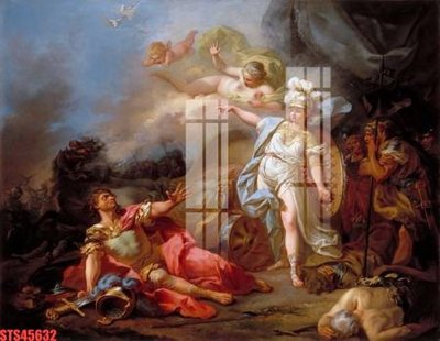 File tranh gốc Tranh sơn dầu phương tây tổng hợp STS45632 (sắc nét từng chi tiết)