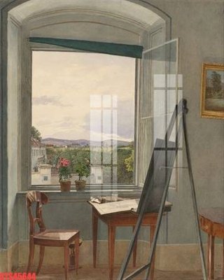 File in trần Tranh sơn dầu phương tây tổng hợp STS45644 (bản gốc) phong cảnh