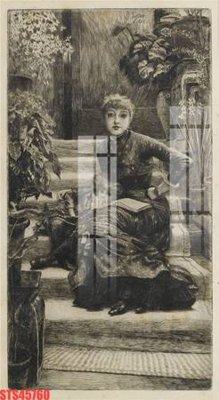 Hình ảnh file gốc in trần nhà Tranh sơn dầu phương tây tổng hợp STS45760