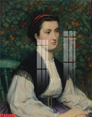 File in ấn Tranh sơn dầu phương tây tổng hợp STS45888 (bản gốc) chất lượng cao