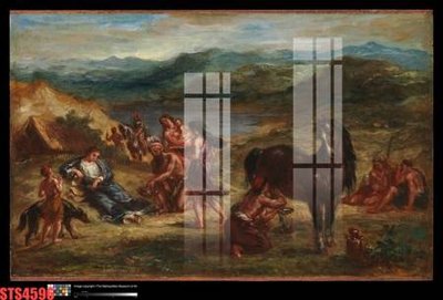 File in ấn Tranh sơn dầu phương tây tổng hợp STS4596 (bản gốc) cao cấp