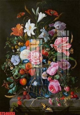 File in lụa Tranh sơn dầu phương tây tổng hợp STS46033 (phong cảnh) Tranh sơn dầu phương tây tổng hợp STS46033