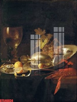 Ảnh gốc Tranh sơn dầu phương tây tổng hợp STS46034 (độ nét cao) in tráng gương