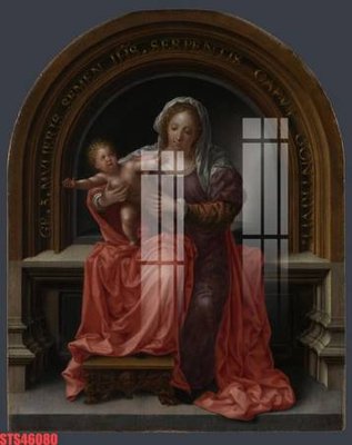 File in ấn Tranh sơn dầu phương tây tổng hợp STS46080 (bản gốc) chất lượng cao