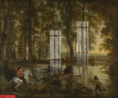 Download file Tranh sơn dầu phương tây tổng hợp STS46086 (chất lượng in ấn)