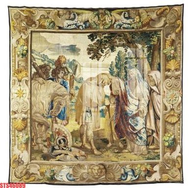 File tranh Tranh sơn dầu phương tây tổng hợp STS46089 (bản gốc) in lụa dán tường