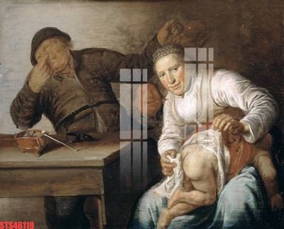 Download file gốc Tranh sơn dầu phương tây tổng hợp STS46119 (in mica) trong suốt